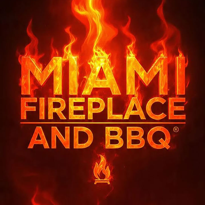 Miami Fireplace and BBQ Logo