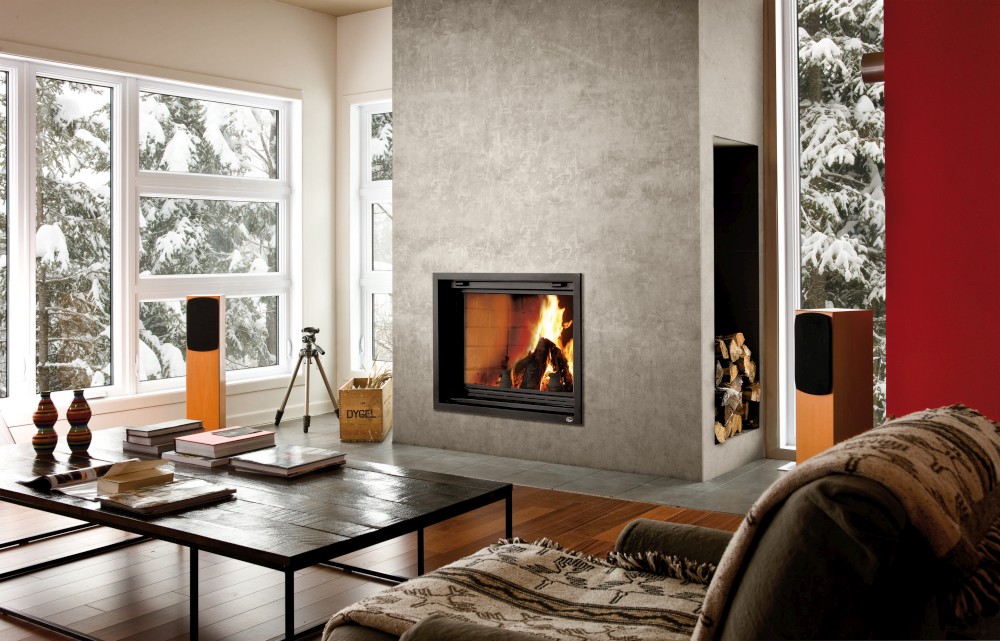Valcourt Antoinette Wood Burning Fireplace