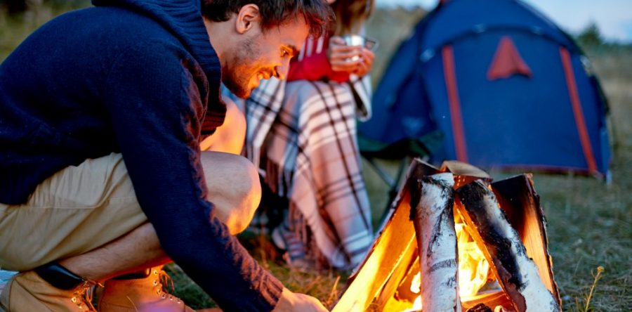 A few tips for a good camp fire