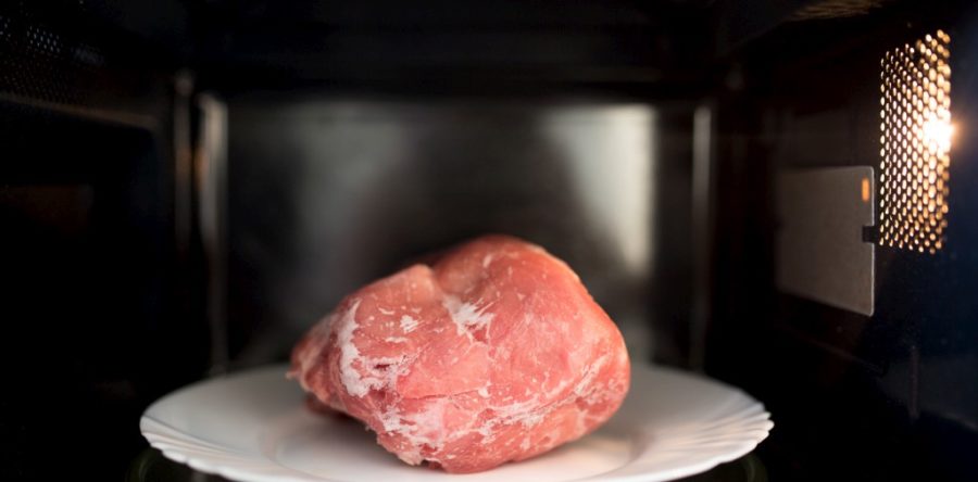 Four ways to defrost meat