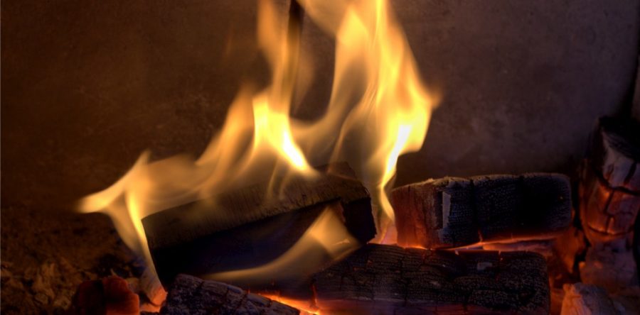How a Gas Fireplace is Converted to a Wood Burning Unit