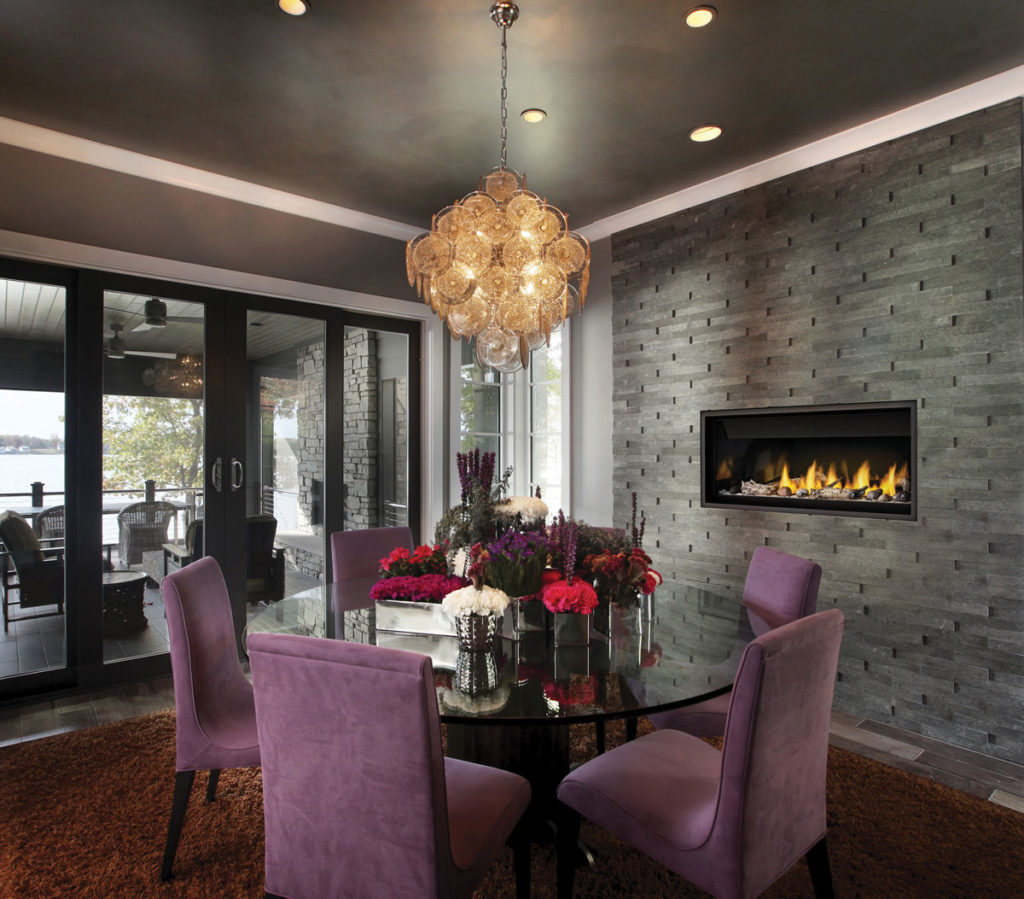 Napoleon Ascent 46 Linear Gas Fireplace