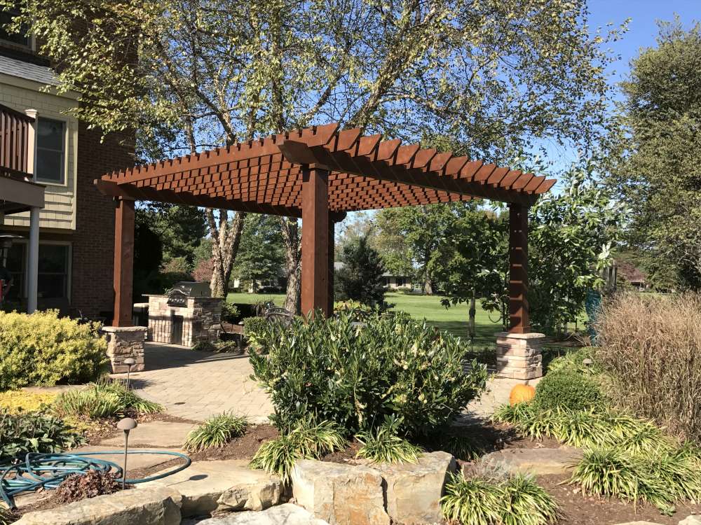 Pergola education and appreciation: Pergolas today attract more and more with its aesthetics, lights, radiant heaters and fans.
