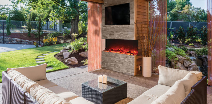 Outdoor fireplaces to enjoy your summer