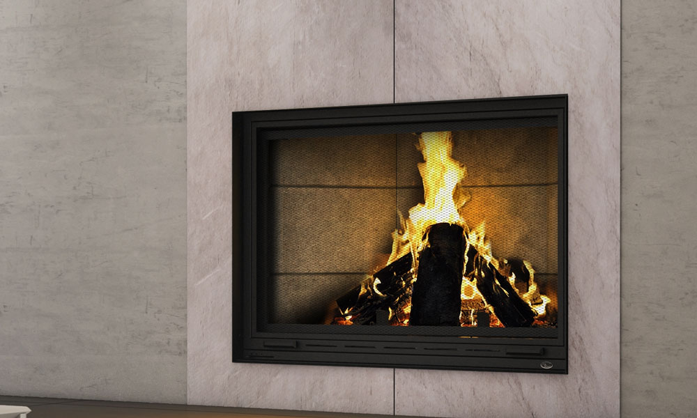 Wood Fireplace