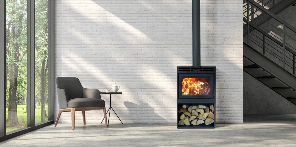 Four Reasons Why Soapstone Stoves are Worth the Investment - Woodstove Novo 18 by Supreme with Soapstone Option in the Firebox