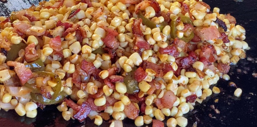 Chef Paul Sidoriak’s Spicy-Sweet Street Corn Griddle