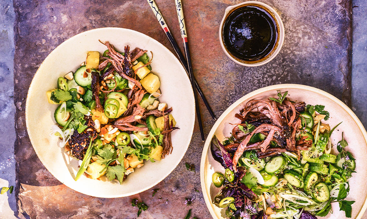 Vietnamese Crispy Brisket Salad Recipe