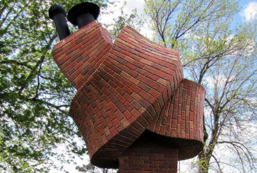 Can my fireplace flue be angled?