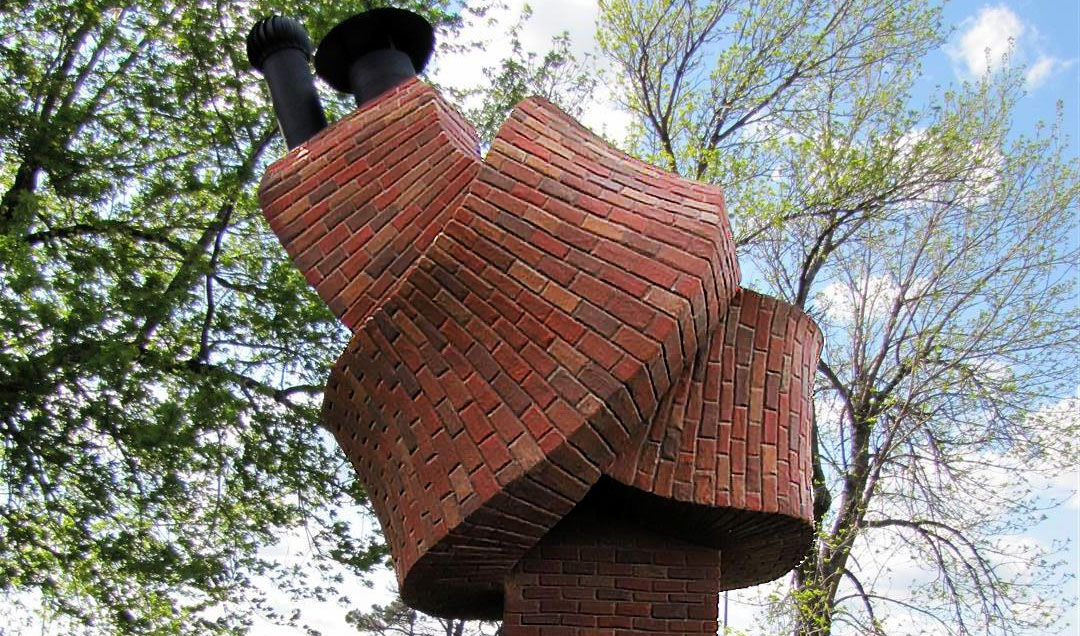 Johnson County Community College Performance Piece - Overland Park, Kansas Can my flue be angled? Can my chimney be angled?