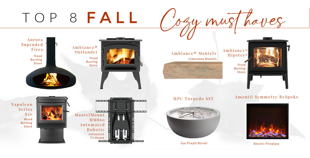 Top 8 Fall Must Haves Cozy Fireplaces