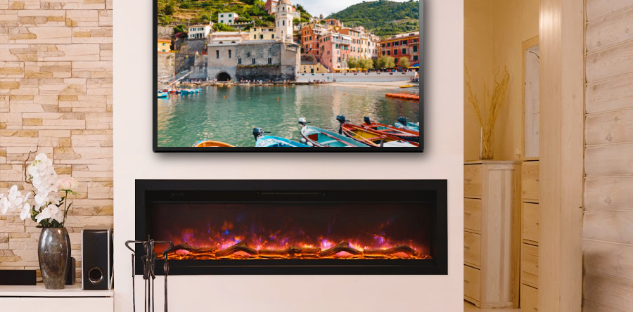 Can an Electric Fireplace Damage a TV?