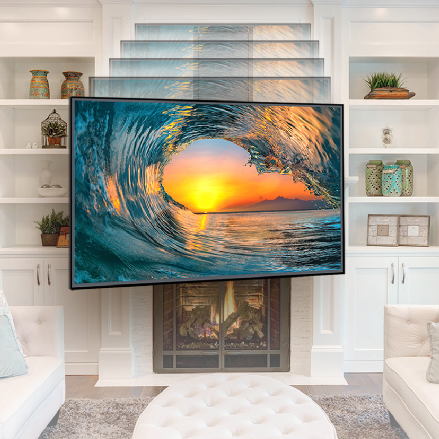 Mantel mount robotic MM860, electric wall mount for tv. Trendy products