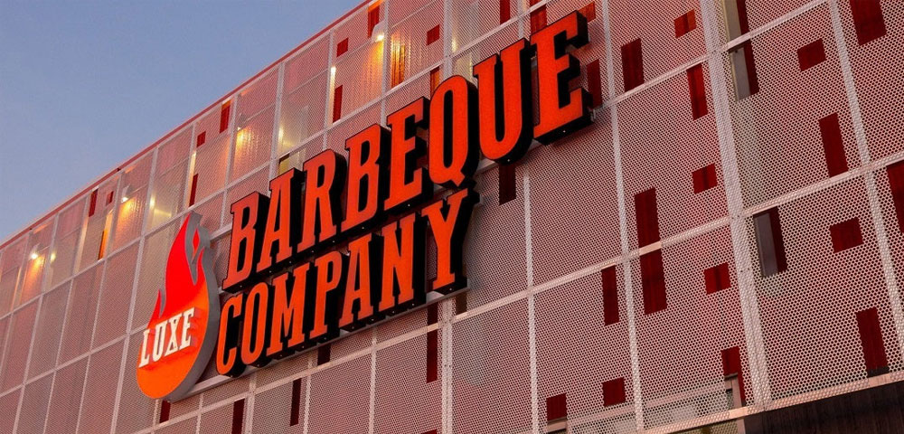 Luxe Barbeque Company storefront or showroom